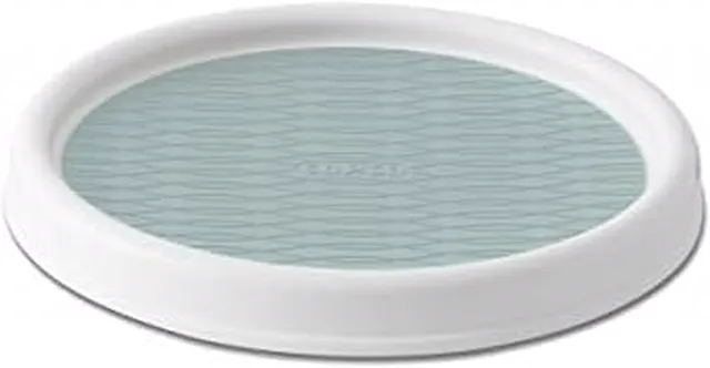 Copco Non-Skid Pantry Cabinet Lazy Susan Turntable, 9-Inch, Blue