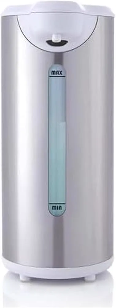 Copco Automatic Soap Dispenser - Touchless Stainless Steel Hand Soap Pump with Adjustable Dispensing, Sensor-Activated, Battery Operated for Kitchen or Bathroom Sink