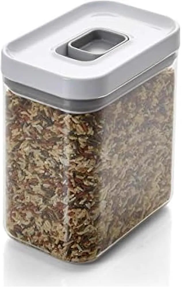 Copco Food and Organization Storage Container with Airtight Lid, 1.8-Quart, Clear