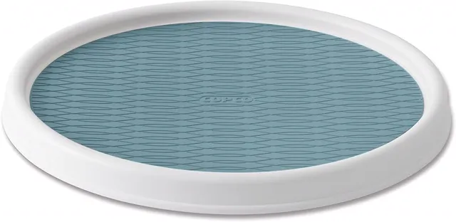 Copco Basics Non-Skid Turntable, 12-Inch, Cameo Blue