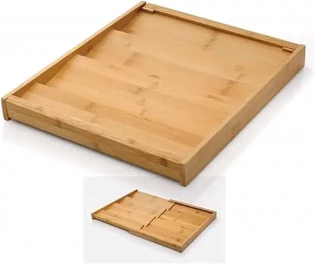 Copco bamboo expandable 4-tier spice organizer
