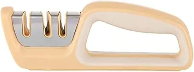 Copco two-stage knife sharpener with a serrated slot