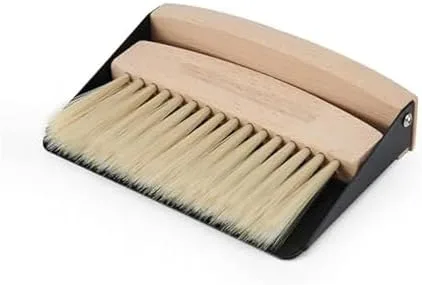 Copco mini dustpan and brush set with beechwood handles