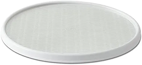 Copco 18-inch lazy susan in Crystalline White for a corner cabinet or under the sink