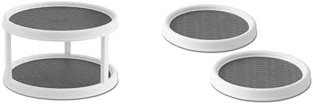 Copco 9-inch lazy susan, 2-pack + 2-tier turntable