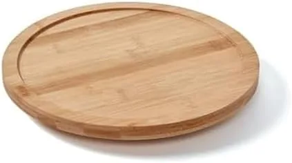 Copco bamboo lazy susan, 10-inch for an upper cabinet or pantry shelf
